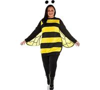 Amscan 8407111 Queen Bee Costume | Plus Size Theme Outfit, Multicolor