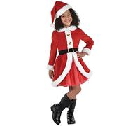 Amscan 8408897 Mrs. Claus Costume-Child 4/6 | Multicolor | 2 Pcs