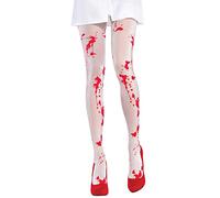 amscan 845196-55 Halloween Bloody Adult Tights, 1 Pc