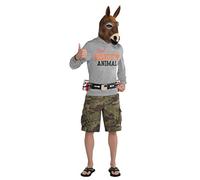 Amscan 845764-55 Adult Jackass Party Costume - Plus Size