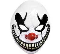 amscan 845804-55 Halloween Circus Clown Party Mask, 1 Pc Multi 845804