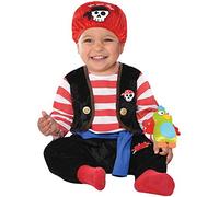amscan 846805-55 - Baby Buccaneer Pirate Fancy Dress Costume Age: 0-6 Months