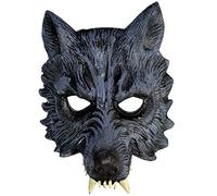 Amscan 848711-55 - Halloween Werewolf EVA Half Mask - Adult Size