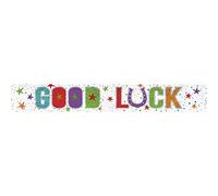 Amscan 9900050 Banner 2.7M Holog Good Luck