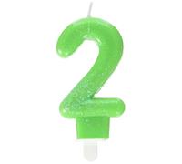 amscan 9900763 Candle num. 2 Glitter