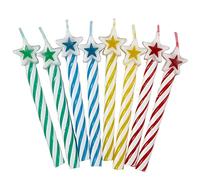 amscan 9900772 8 Candles asst. w. Star