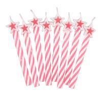 amscan 9900773 8 Candles Pink w. Star