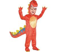 Dinosaur Jumpsuit Kids Fancy Dress Jurassic Animal Book Week Childrens Costume