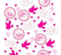 amscan 9901875 Com Church Pink Confetti 14g