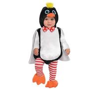 amscan Penguin Infants Fancy Dress Animal Bird Zoo Toddler Baby Costume New (6-12 Months)