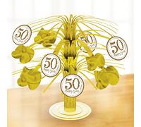 Golden Anniversary Table Centrepeice