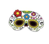 Amscan 9902346 Glow Stick Mask White Floral