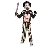amscan 9902442 - Kids Scary Slasher Clown Boys Halloween Fancy Dress Costume Age 8-10 Years