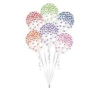Amscan 9902932 Ball 6Pk 11''Printconfettiasst
