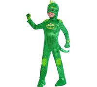 Amscan 9902970 Child Boys Official PJ Masks Licensed Gekko Deluxe Fancy Dress Costume (7-8 years)