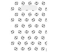 Amscan 9903022 - Kicker Football Kids Birthday Party Plastic Loot Bags - 8 Pack