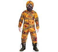 amscan 9903747 - Kids Biohazard Quarantine Zombie Jumpsuit Boys Halloween Fancy Dress Costume Age: 11-12 Years