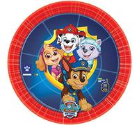 amscan 9903826 - 8 Plates Paw Patrol Children's Birthday Party Decoration
