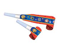 amscan 9903832 Paw Patrol Party Noisemaker Blowouts, Multicolor, 8 Pack
