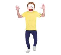 amscan 9904220 - Men's Official 'Rick & Morty' Morty Smith Adults Fancy Dress Costume Size: Standard