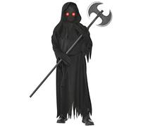 amscan (PKT) (9904730) Child Glaring Reaper Costume (8-10yr) - bay