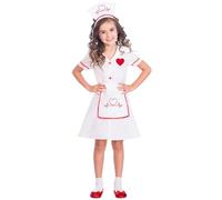 amscan 9904744 - Kids Darling Nurse Uniform Girls World Book Day Fancy Dress Costume Age: 3-4 Years