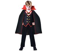 Amscan 9904767 - Kids Count Dracula Vampire Halloween Fancy Dress Costume Age 4-6 Years