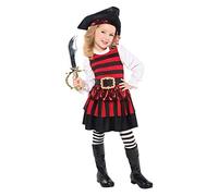 amscan 9904813 Child Girls Little Lass Pirate Costume (6-8yr)