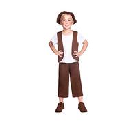 amscan 9905709 - Kids Poor Boy Tudor World Book Day Fancy Dress Costume Age: 8-10 Years