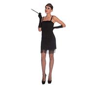 amscan 9905796 Adults Charleston Flapper Fancy Dress 20s 30s Costume Ladies Great Gatsby Jazz Outfit (UK Dress Size 10-12)