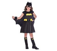 Children's Official DC Comics Batgirl TV Film World Book Day Black Dress Costume