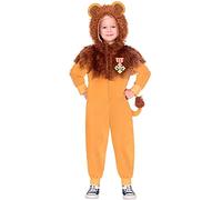 Amscan 9906127 - Kids Officially Licensed Warner Bros Wizard of Oz Lion Fancy Dress Costume Age: 4-6 Yrs