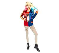 Amscan 9906158 - Women's Official DC Comics Harley Quinn Suicide Squad Adults Fancy Dress Costume Size: 10-12
