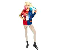 Amscan 9906159- Women's Official DC Comics Harley Quinn Suicide Squad Adults Fancy Dress Costume Size: 14-16