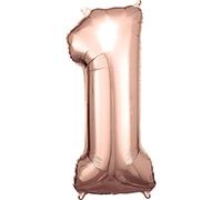 Amscan 9906276 Rm S/Shape: 1 Rose Gold