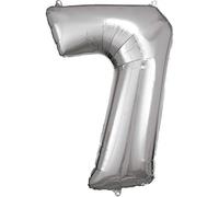 Amscan 9906292 Rm S/Shape:7 Silver