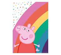 Amscan 9906335 - Officially Licensed Peppa Pig Party Loot Bags - 8 Pack