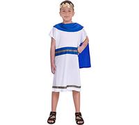 amscan 9906402 Boys Blue Caped Caesar Toga Book Week Fancy Dress Costume Age 6-8 Years