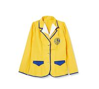 amscan 9906454 - Women's Holiday Lady Yellow Coat Adults Fancy Dress Costume Size: 24-26