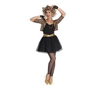 amscan 9906471 Adult Ladies 80's Pop Star 80s Music Madonna Wild Child Fancy Dress Costume (UK Size 24-26)