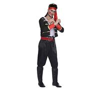 amscan 9906478 - Men's 1980's New Romantic Pop Star Adults Fancy Dress Costume Size: Large