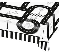 Amscan 9906582 - On the Road Kids Birthday Party Paper Table Cover - 1.2m x 1.8