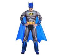 Amscan 9906619 - Men's Official DC Comics Batman Brave & Bold Adults Fancy Dress Costume Size: Large