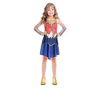amscan 9906668 Child Girls Official Warner Bros DC Comics Licensed Wonder Woman Movie Fancy Dress Costume (6-8 years)