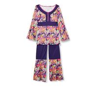 amscan (PKT) (9906999) Adult Ladies Hippy Chick Costume (UK 16-18)