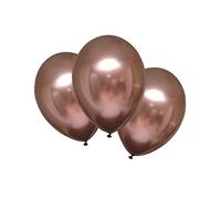 Amscan 9907176 - Rose Copper Satin Luxe 11 Inch Latex Balloons - 6 Pack