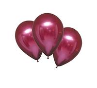 Amscan 9907179 - Pomegranate Red Satin Luxe 11 Inch Latex Balloons - 6 Pack