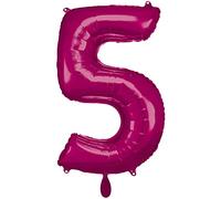 Amscan 9907285 Rm S/Shape: 5 Pink