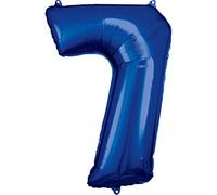 Amscan 9907288 Rm S/Shape: 7 Blue