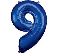 Amscan 9907292 Rm S/Shape: 9 Blue